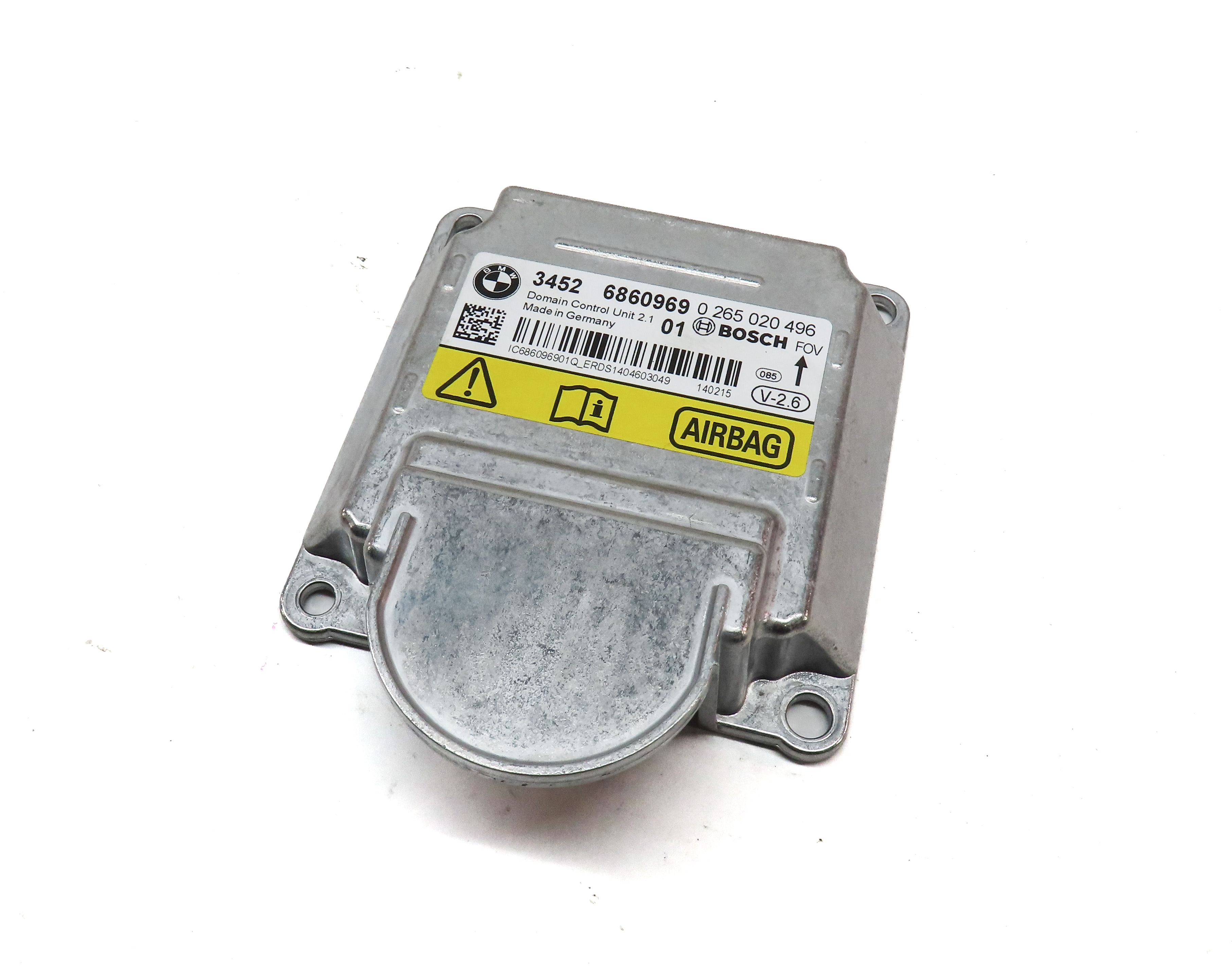 2014 BMW X3 (F25) SRS BAGG SAFETY CONTROL MODULE — exact item pictured